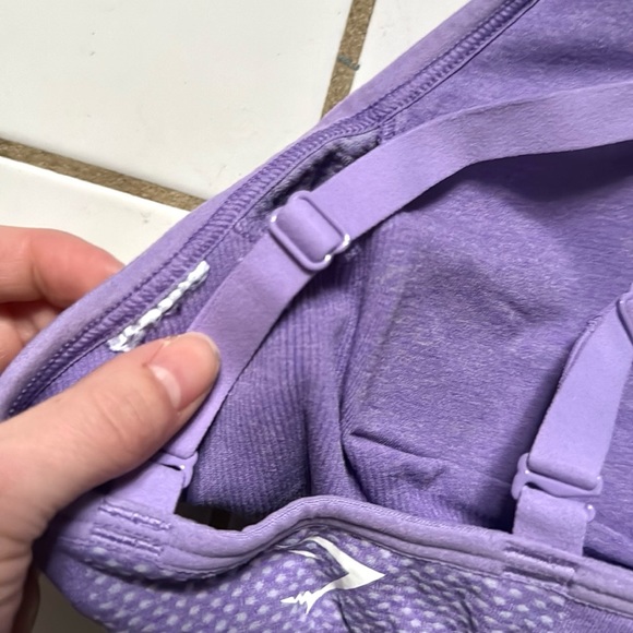 Gymshark Vital Seamless V Neck Sports Bra - Picture 6 of 7